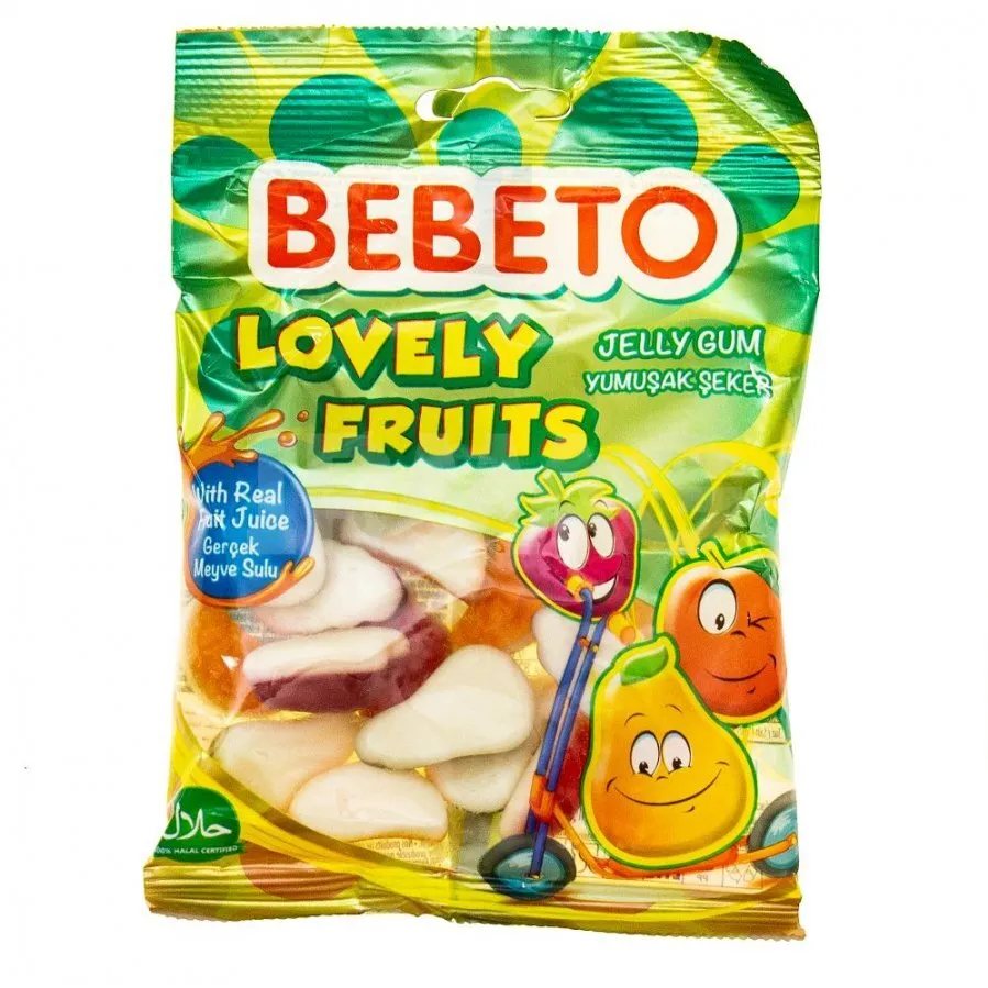 Мармелад Bebeto Lovely Fruits 70г
