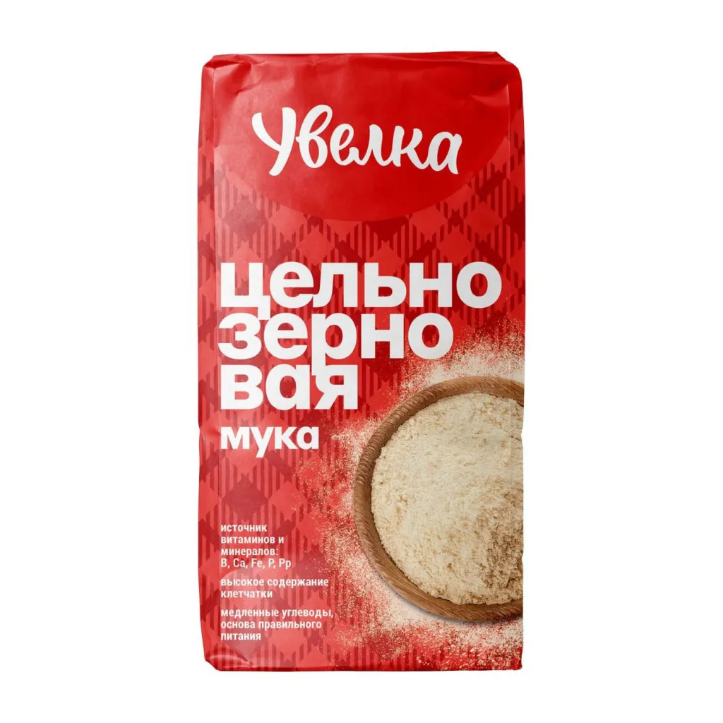 Мука Увелка Цельнозерновая 1.9кг