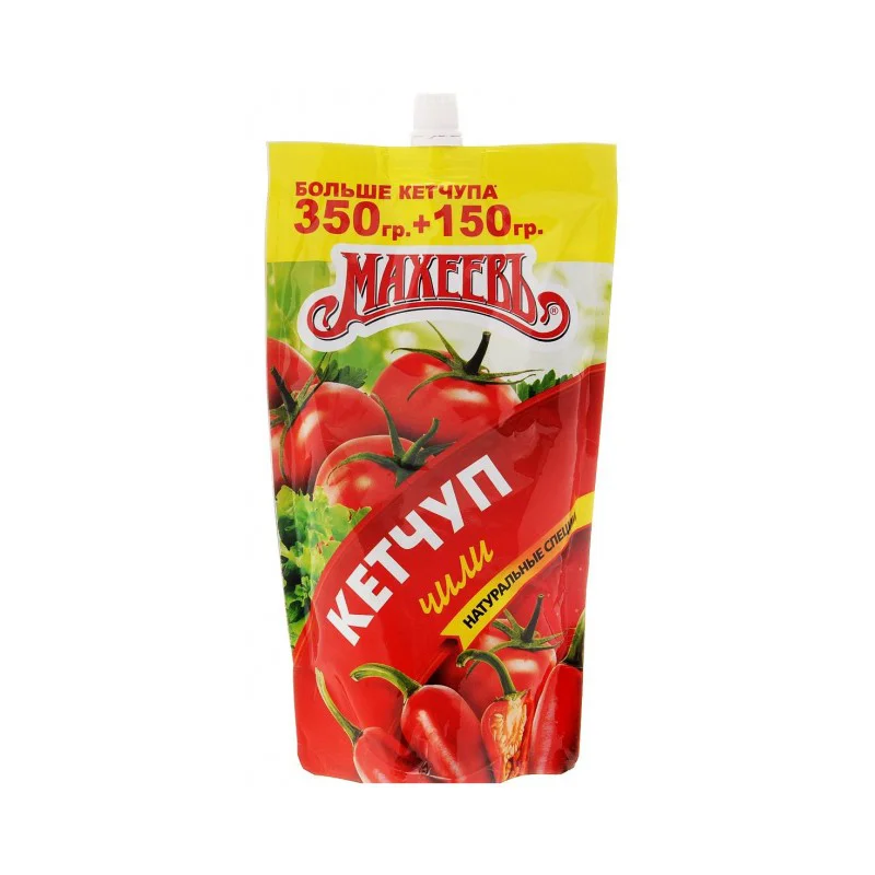 Кетчуп Махеевъ Чили д/п 500 г