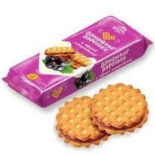 Печенье КИО Домашние вафельки черн смородина 155 г