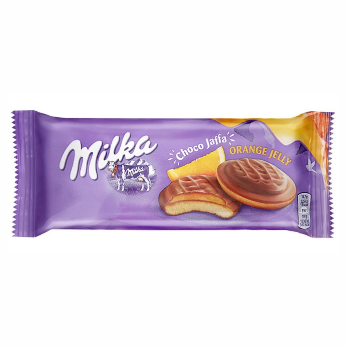 Печенье Milka Джаффа апельсин 147г