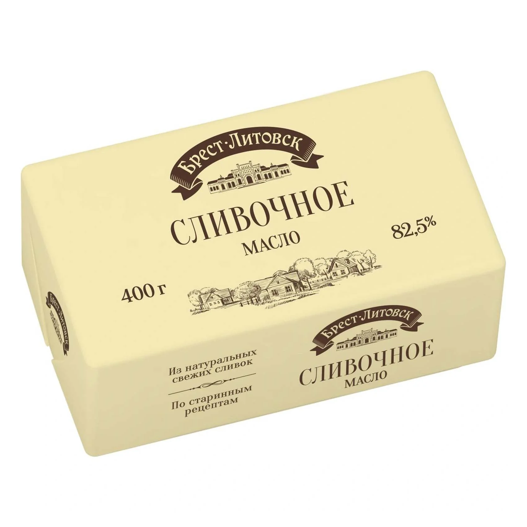 Масло сливочное Брест-Литовск 82.5% 400г