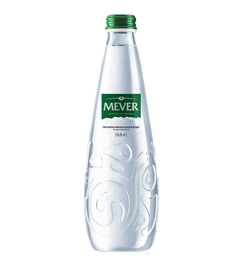 Вода Мевер газ ст/б 0,5л
