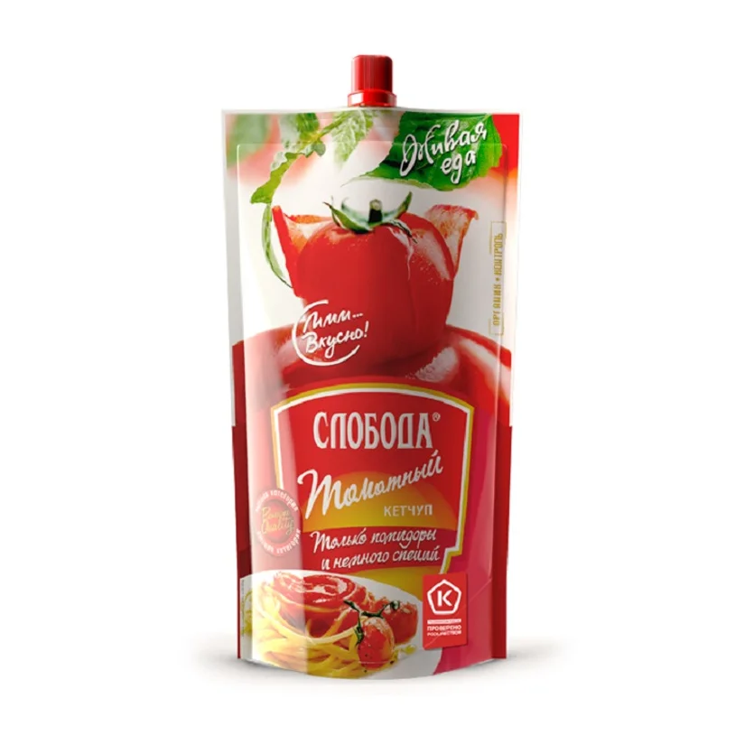 Кетчуп Слобода д/п  Томатный 200 г