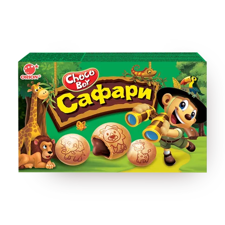 Печенье Orion Choco Boy Сафари 42 г