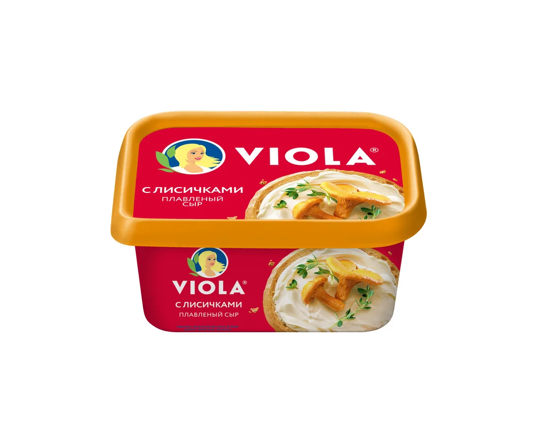 Сыр плавленый Viola  С лисичками 400 г