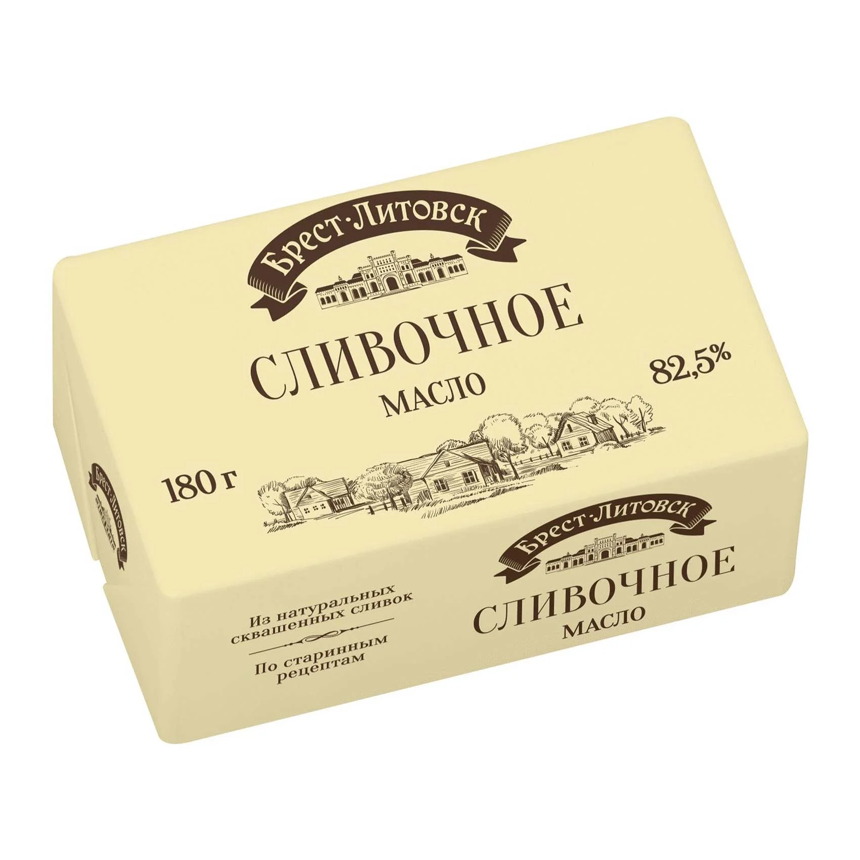 Масло сливочное Брест-Литовск 82.5% 180г