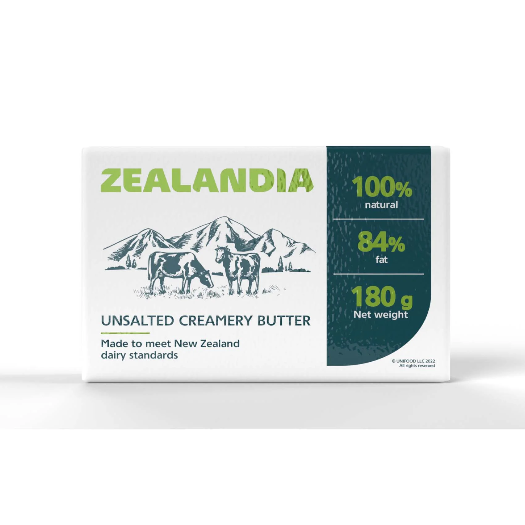 Масло сливочное Zealandia 84% 180г