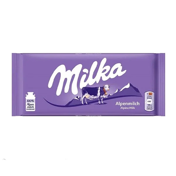Шоколад Milka Альпийское молоко 80г