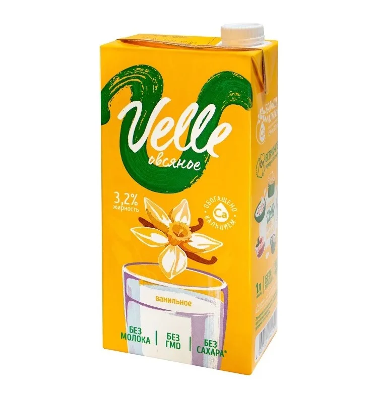 Напиток растительный Velle Ванильный 1л