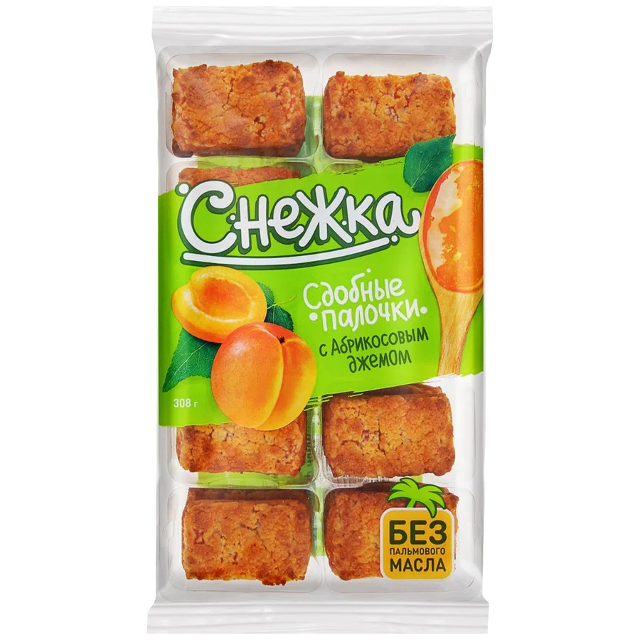 Печенье Дарлетто Фруктовое с абрикосом 308 г