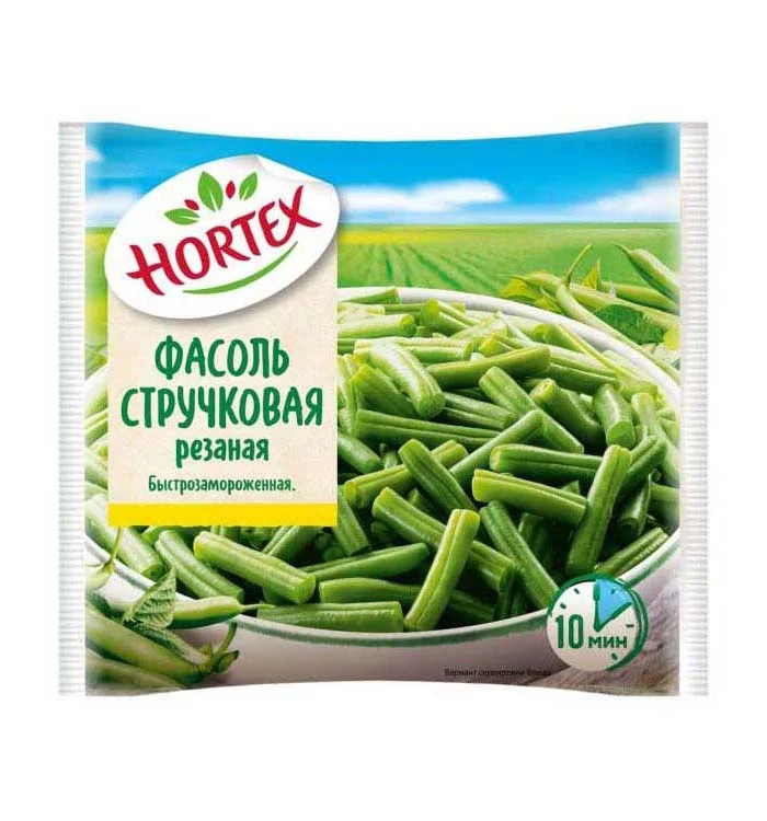 Фасоль Hortex стручковая резаная 400г