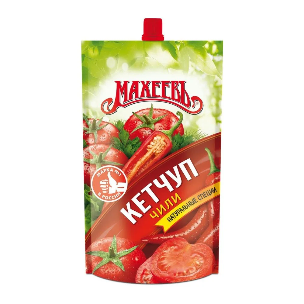Кетчуп Махеевъ Чили д/п 300 г