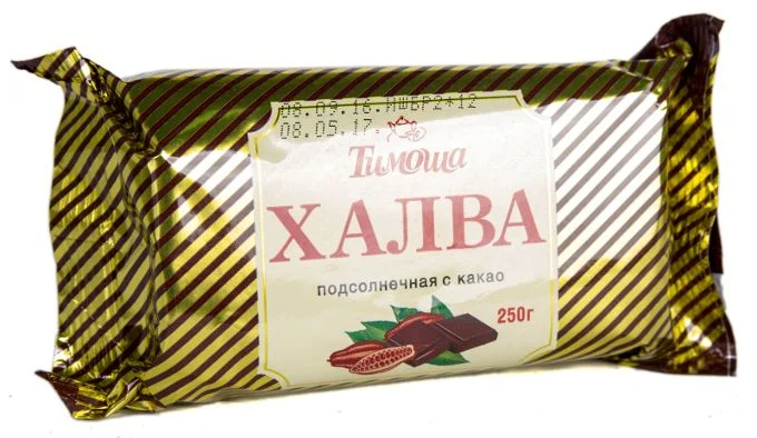 Халва Тимоша Люкс подсолнечная с какао 5 кг