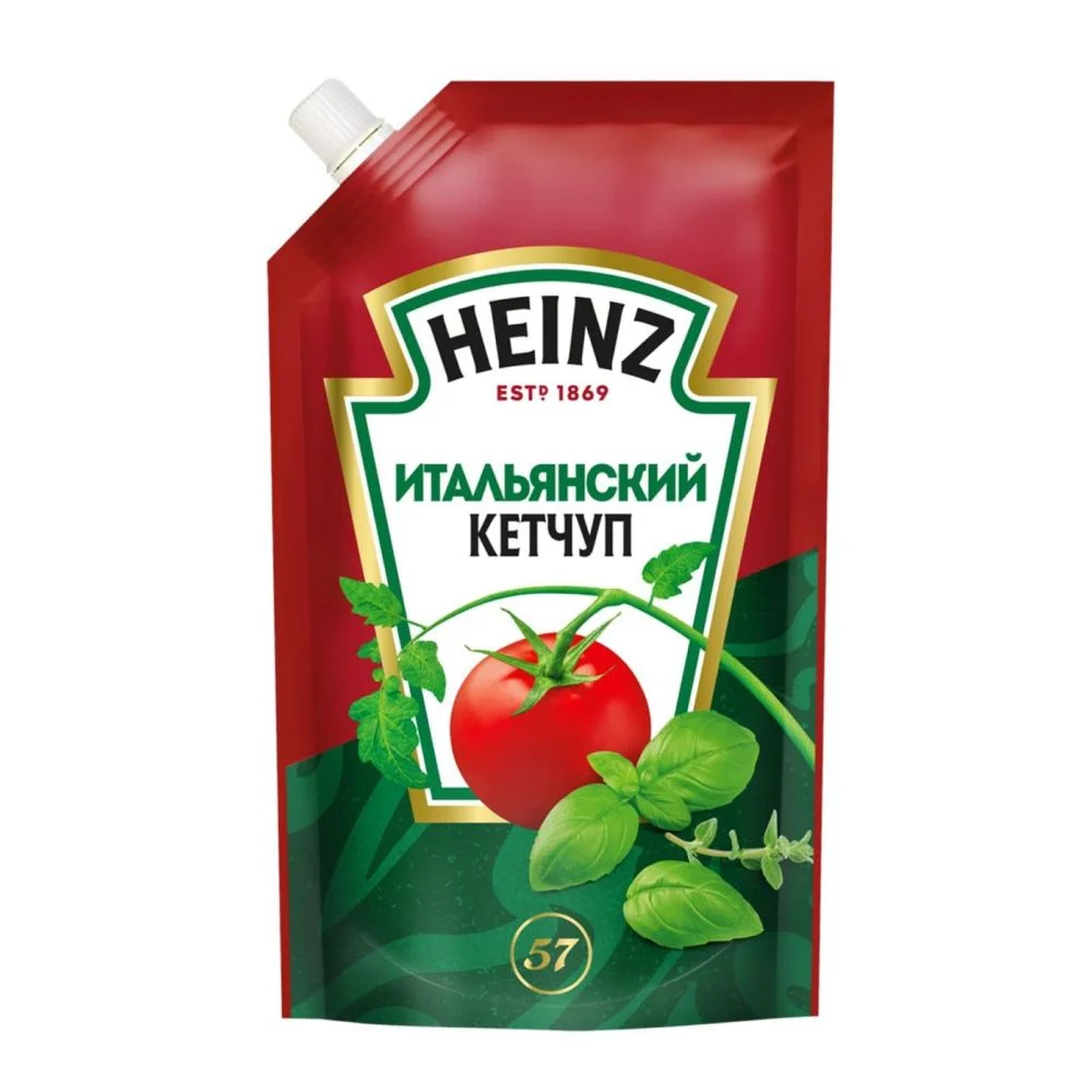 Кетчуп Heinz д/п  Итальянский 320 г