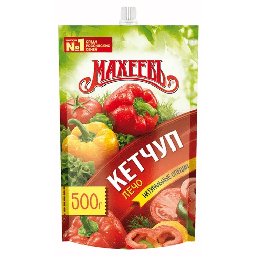 Кетчуп Махеевъ Лечо д/п 500 г
