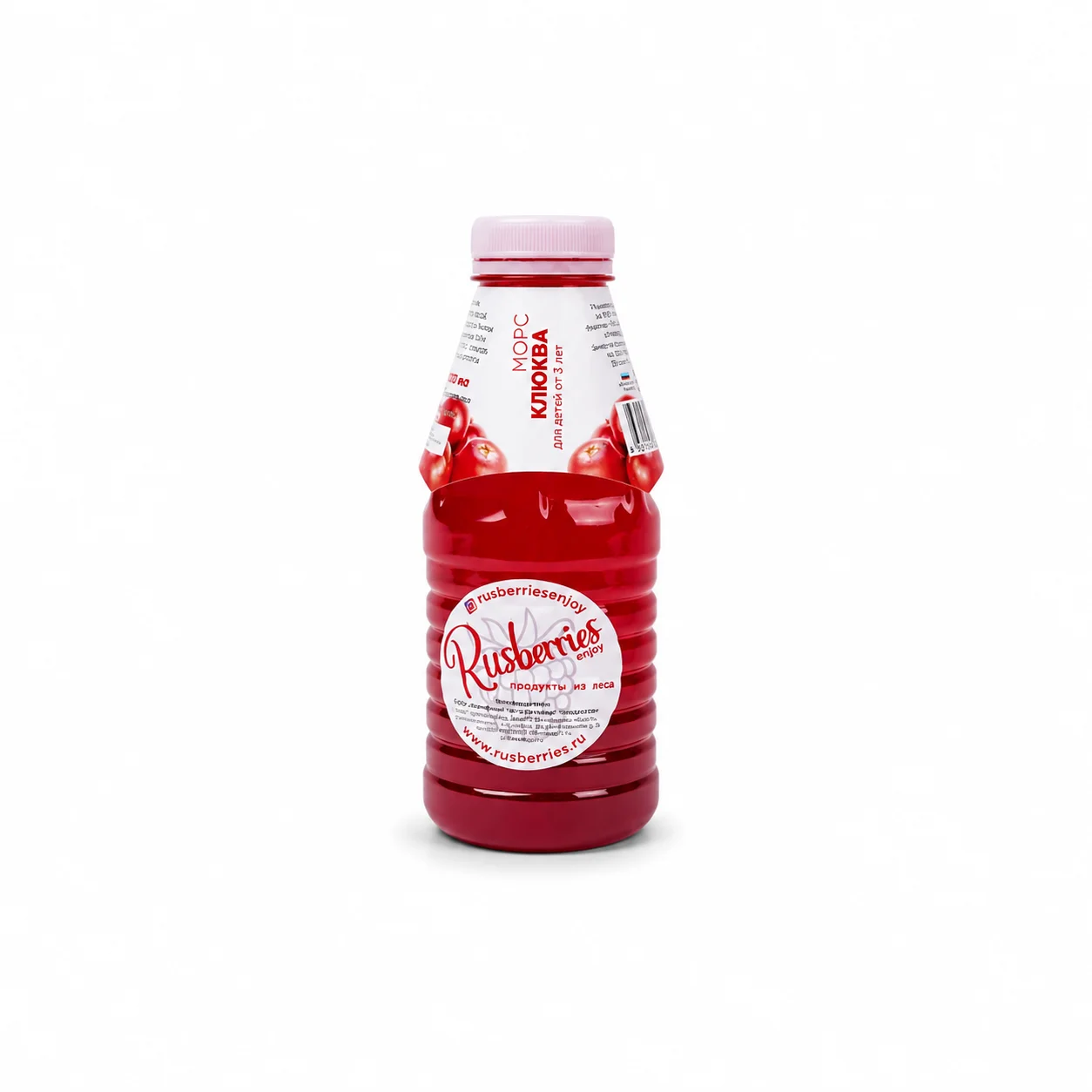 Морс Rusberries натуральный Ягодный ст/б 1л Клюква
