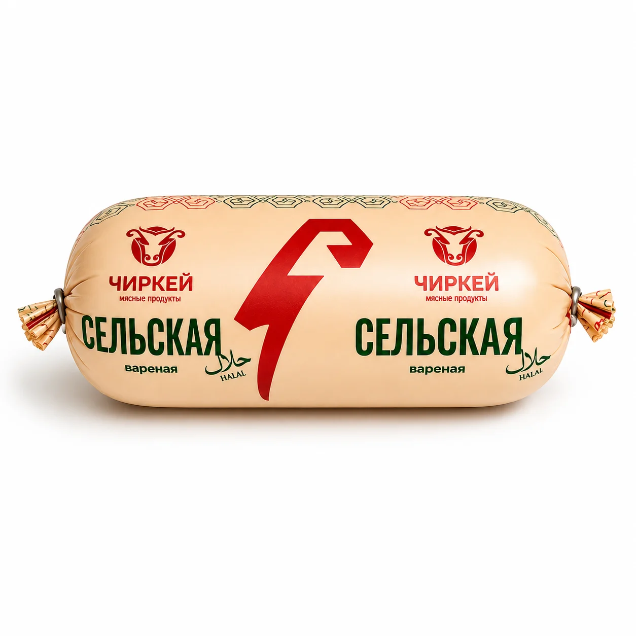 Колбаса Чиркей Сельская вар Халяль