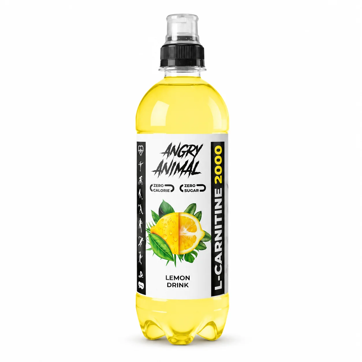 Спортивный напиток Angry Animal L-Карнитин Лимон 0,7л пэт