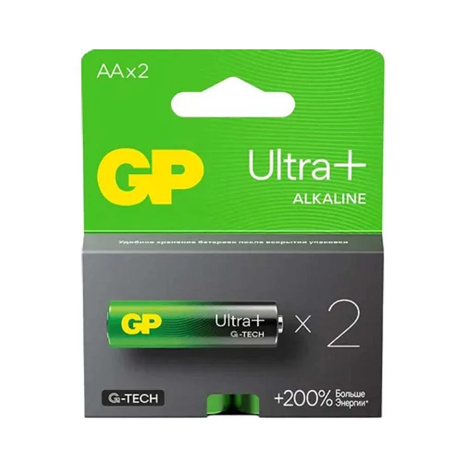 Батарейка GP LR6 2шт АА UltraPlus 10