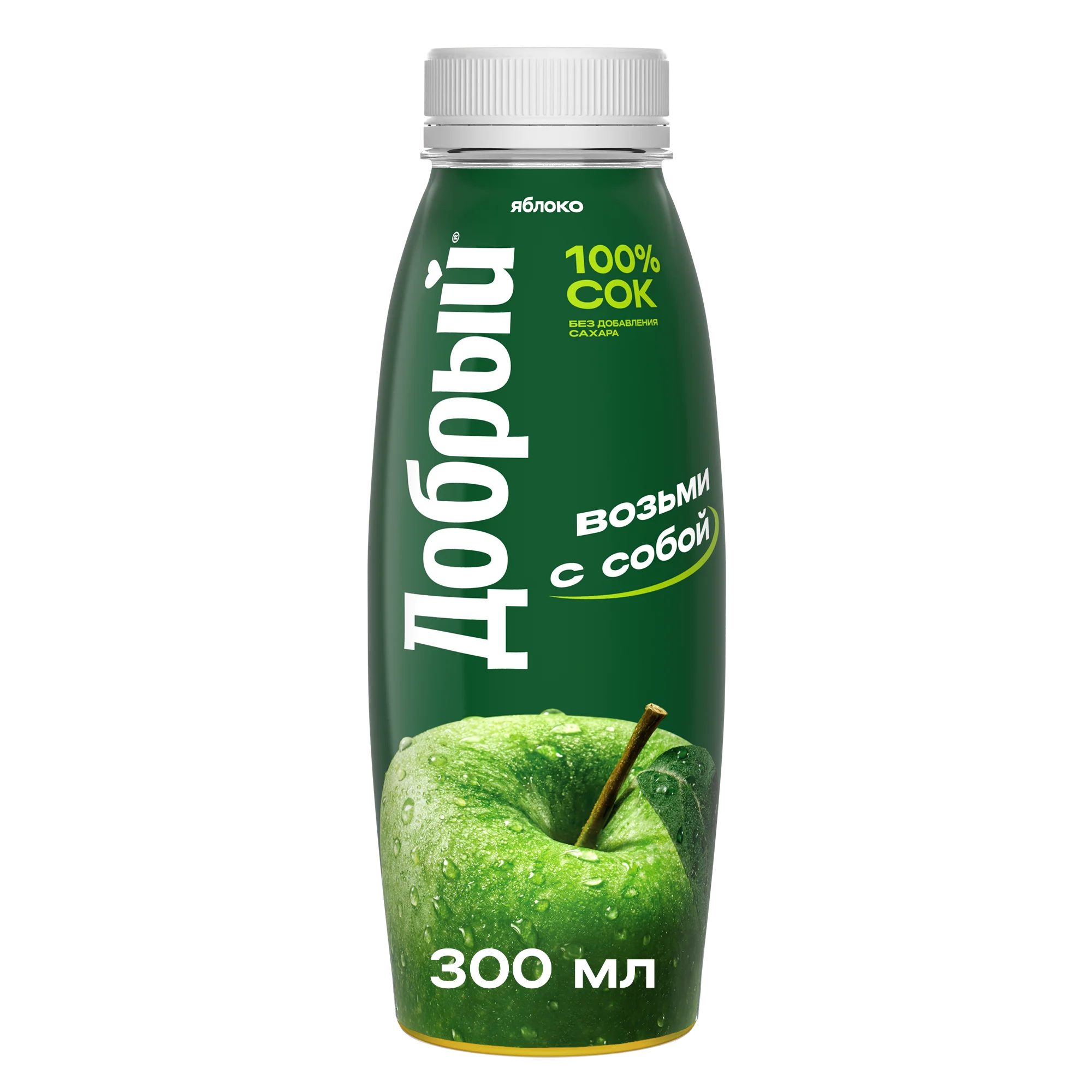 Сок Добрый 0,3л пэт Яблоко