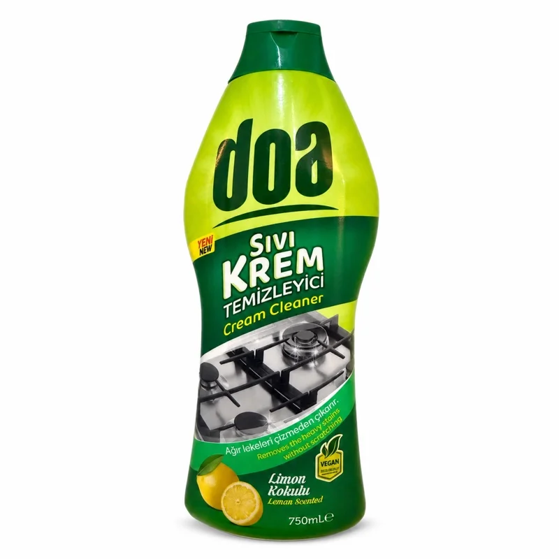 Чистящий жидкий крем DOA Лимон 750мл