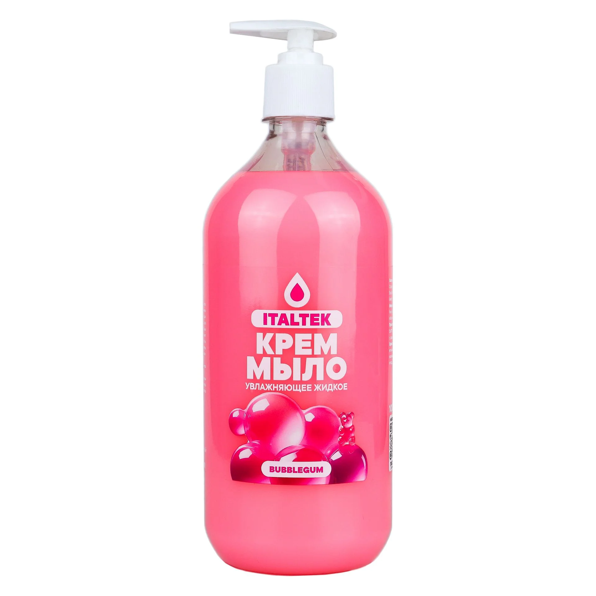 Мыло жидкое ITALTEK Bubble gum с дозатором 1000мл