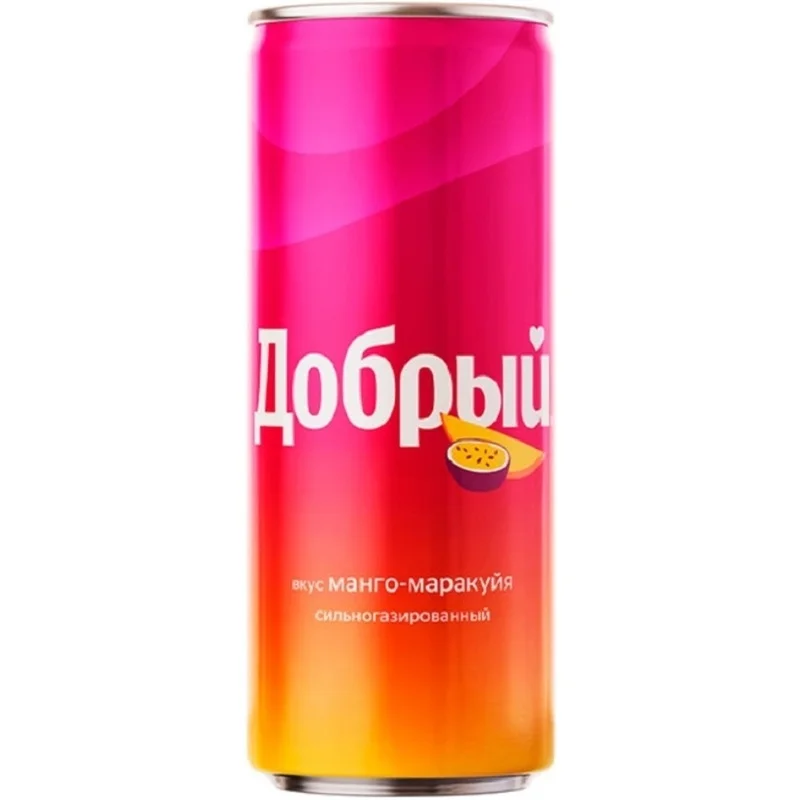 Напиток Добрый Манго-Маракуйя ж/б 0.33л