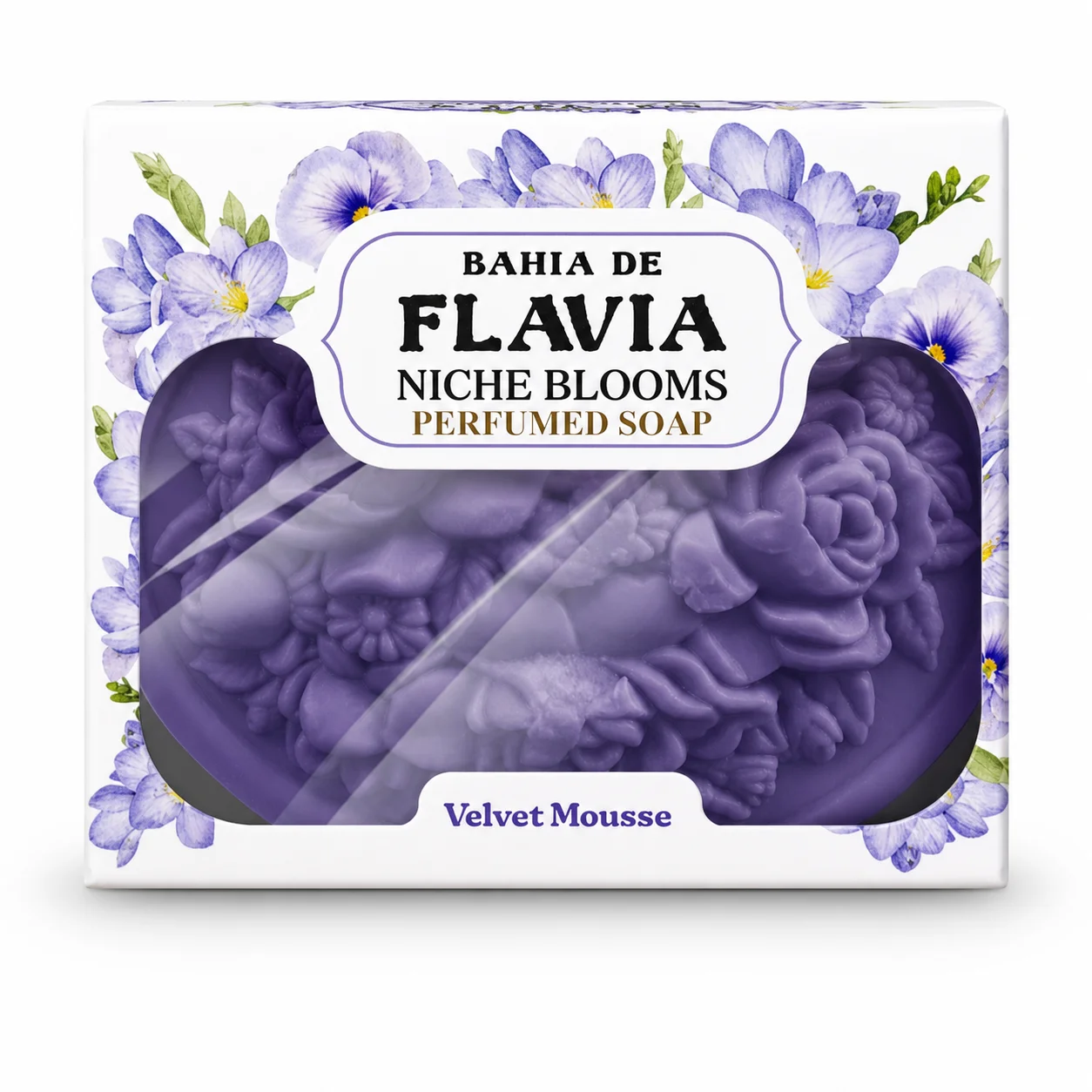 Мыло FLAVIA VELVET MOUSSE 125гр