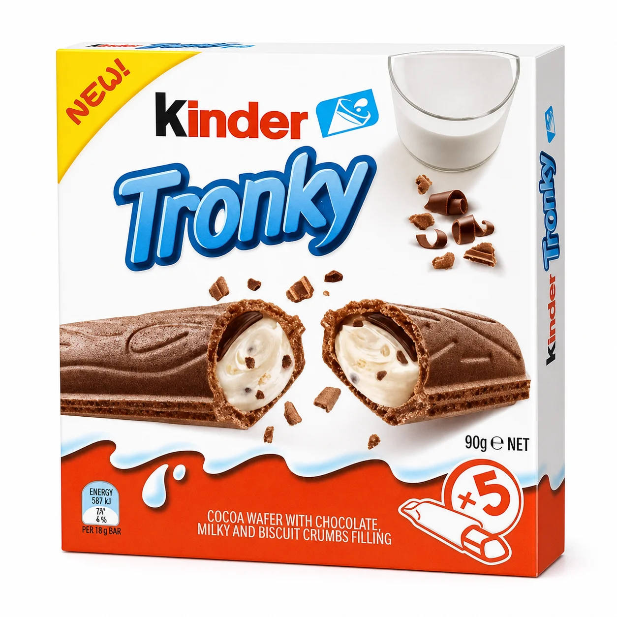 Батончик Киндер Тронки 90г