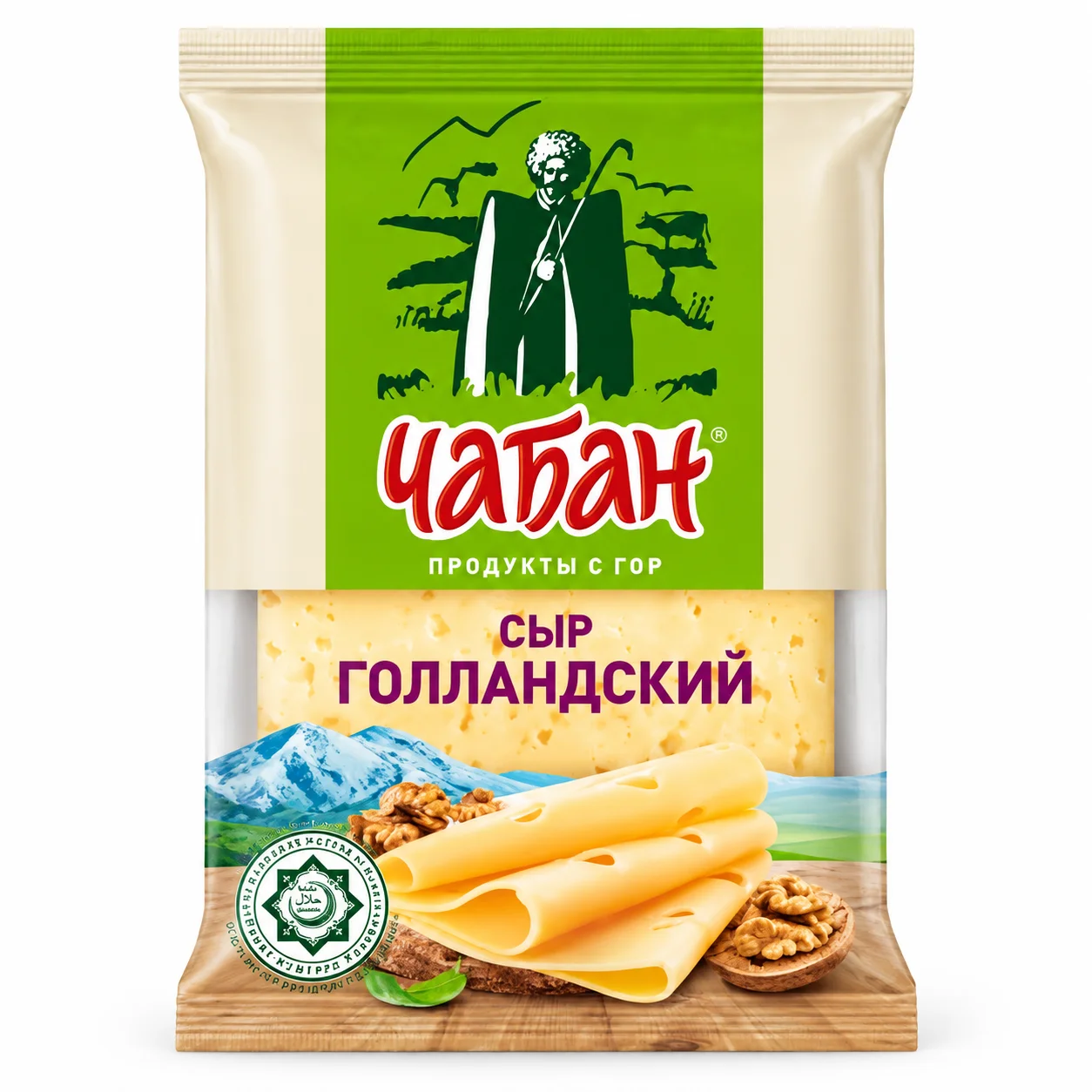 Сыр Голландский 45% Чабан