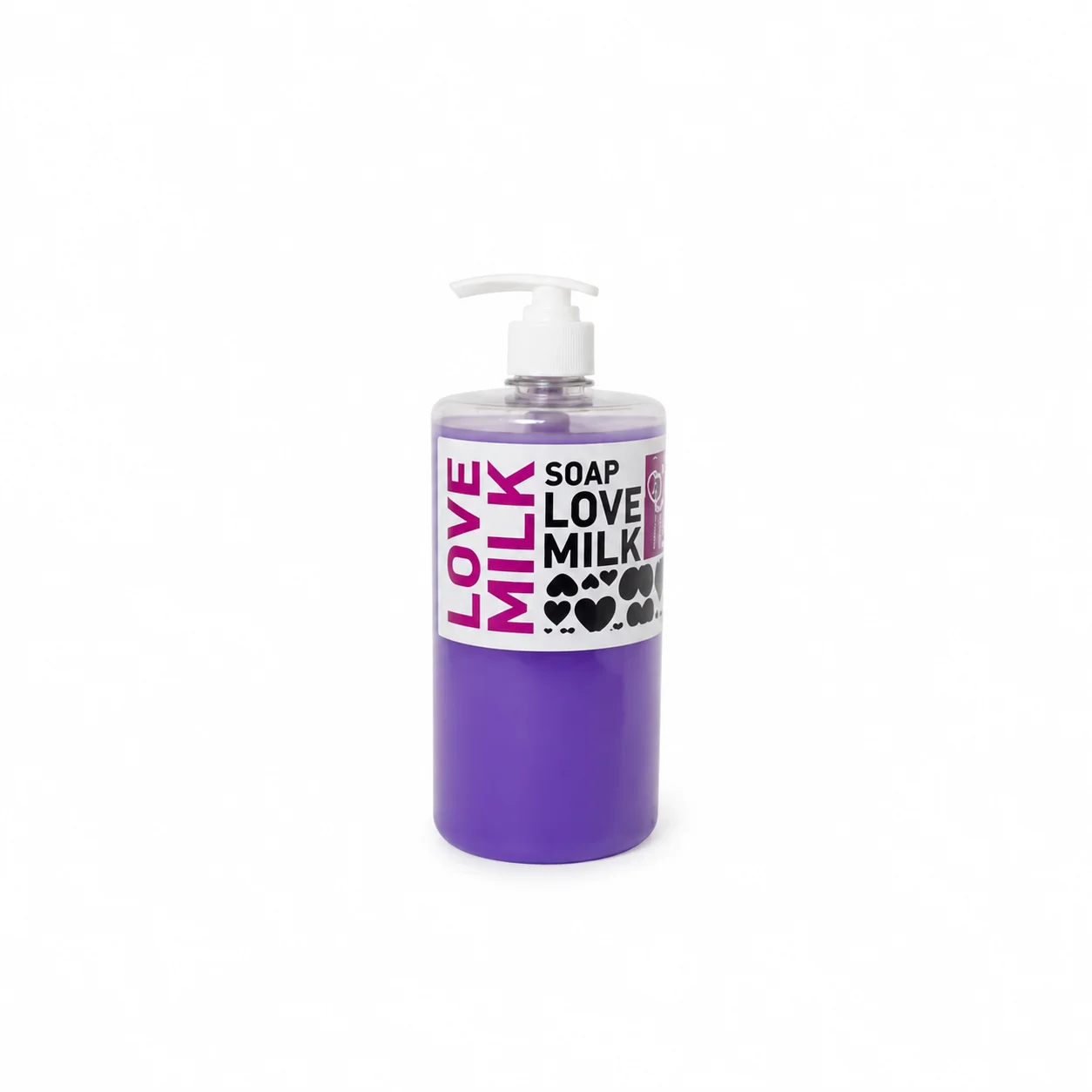 Туалетное мыло жидкое Love Milk Сирень 450мл