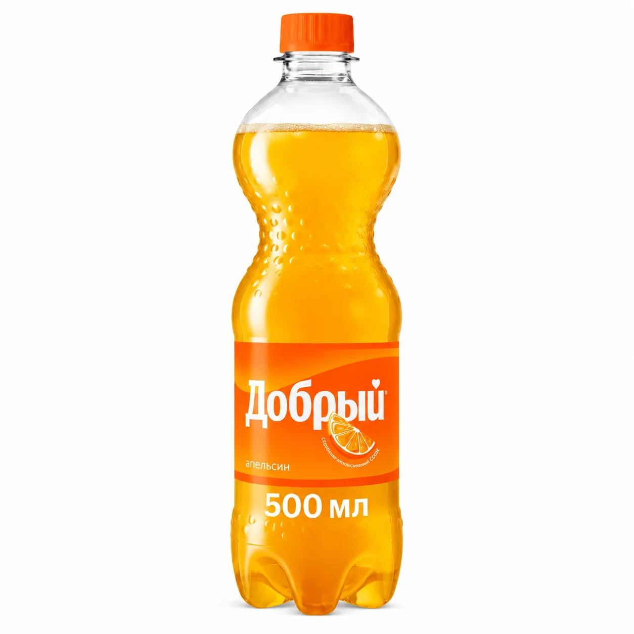 Напиток Добрый Апельсин пл/б 0,5л