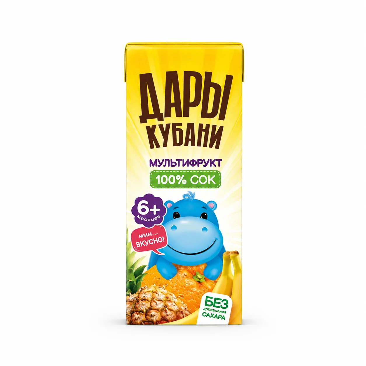 Нектар Дары Кубани 0,2л Мультифрукт