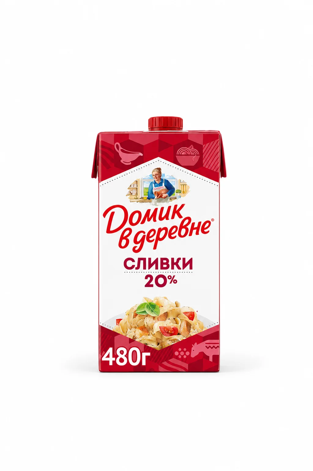 Сливки Домик в деревне 20% стер 480г